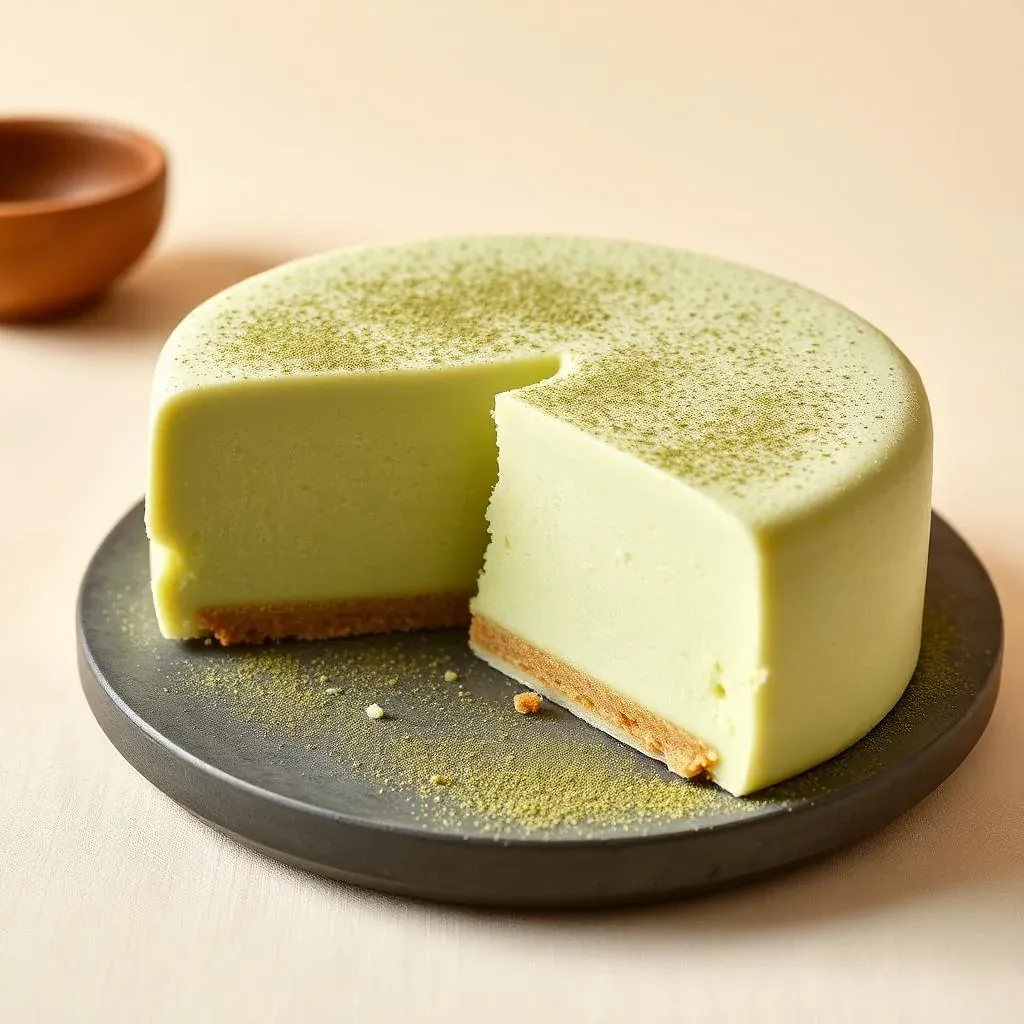 Matcha Dream Japanese cheesecake