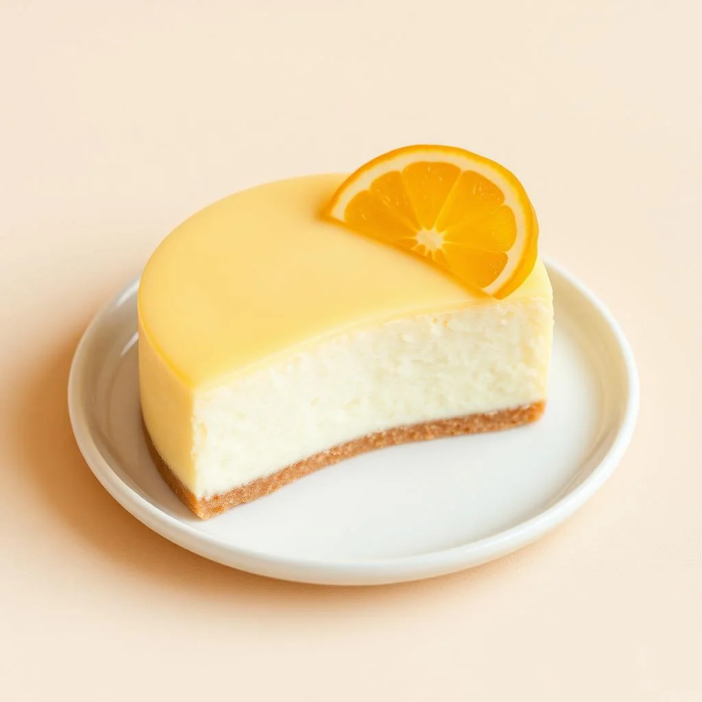 Yuzu Citrus Japanese cheesecake
